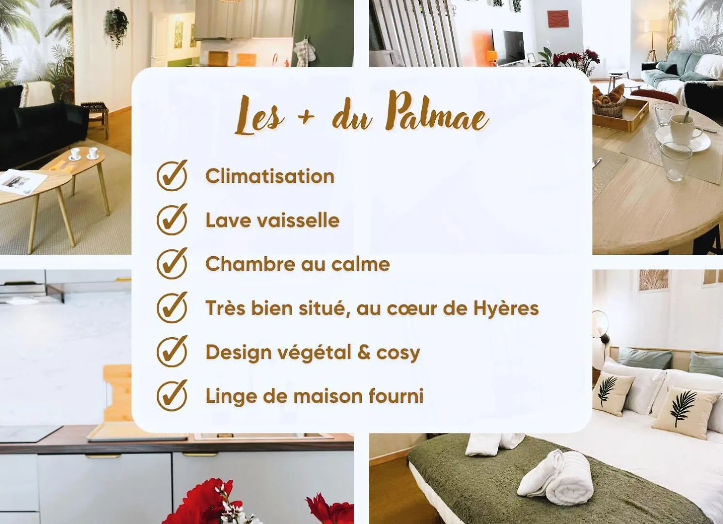 Le Palmae, Appartement Cosy, Coeur De Ville, Climatise Hyeres 0*,